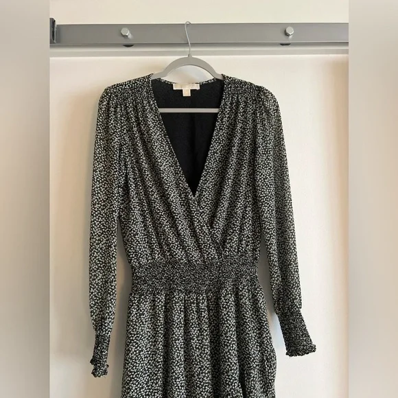 Michael Kors Floral-Print Faux-Wrap - Picture 12 of 13